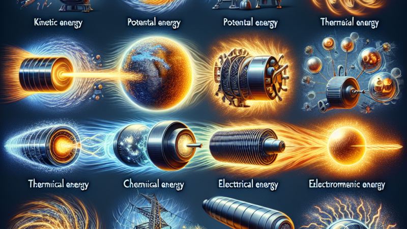 Forms of Energy and Conversion Methods